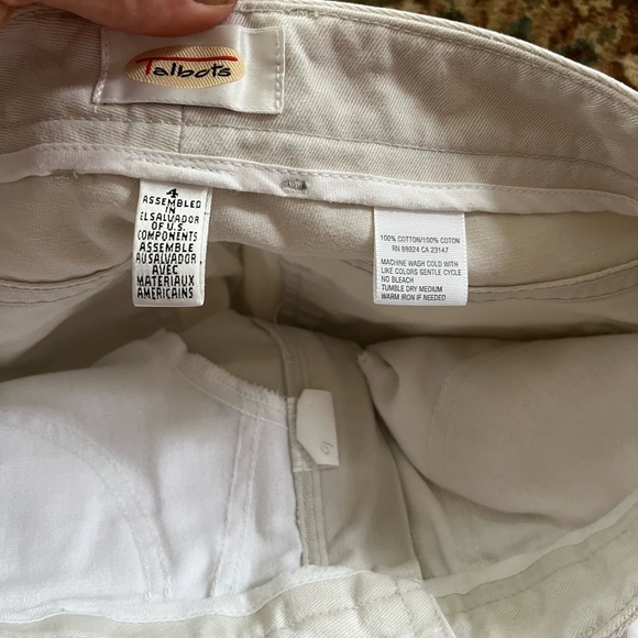 Cotton off white pants - Picture 3 of 3